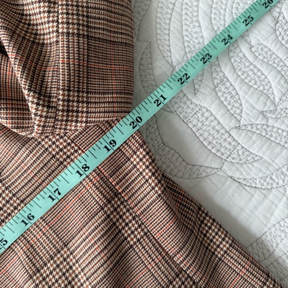 Loft - Petite Plaid Double Breasted Blazer - Picture 14 of 15